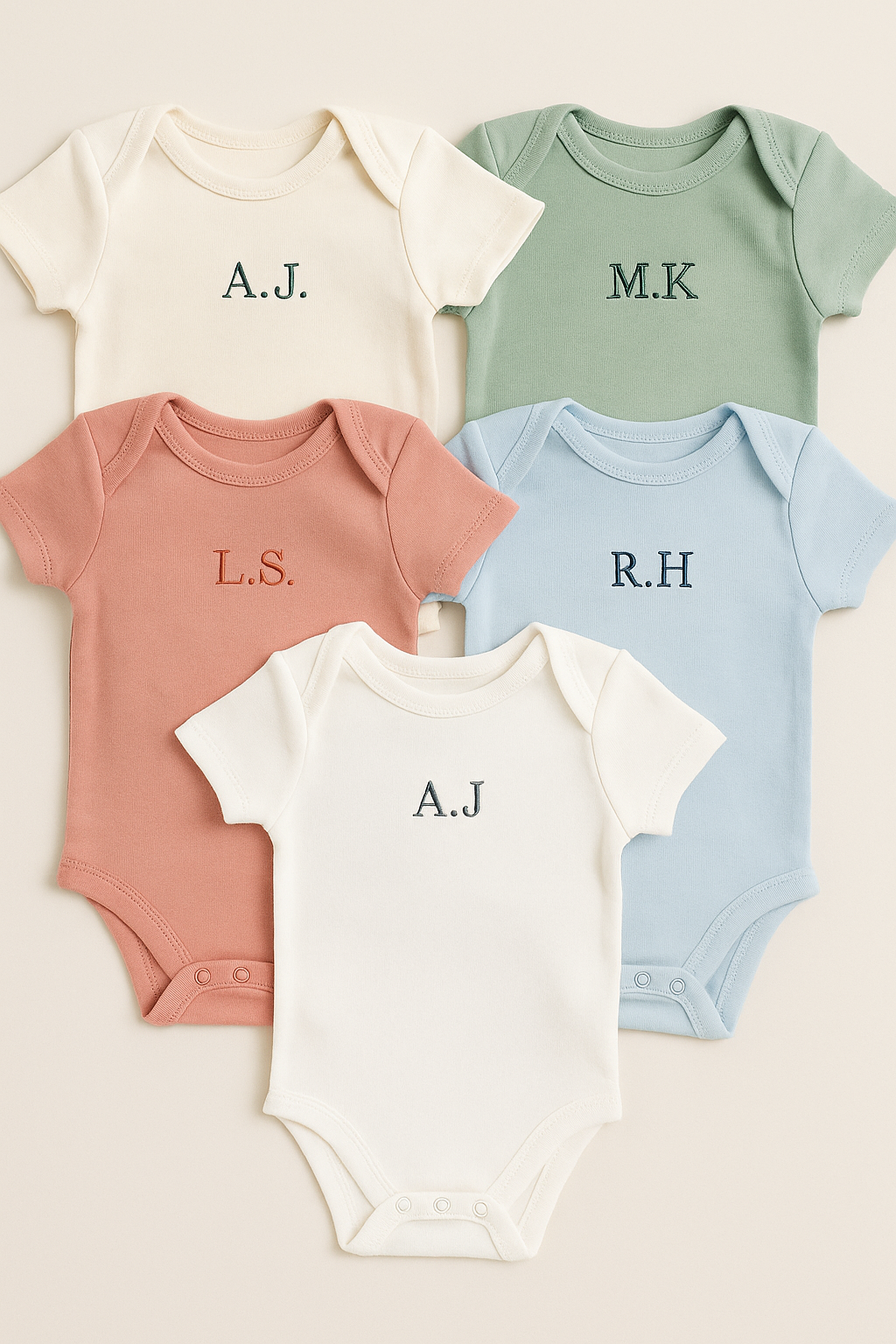 Baby Initials Bodysuit