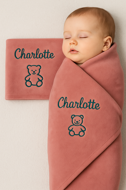 Baby Animal Burp Cloth