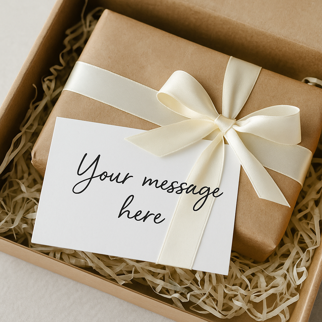 Add Handwritten Card – Personalized Note with Your Gift