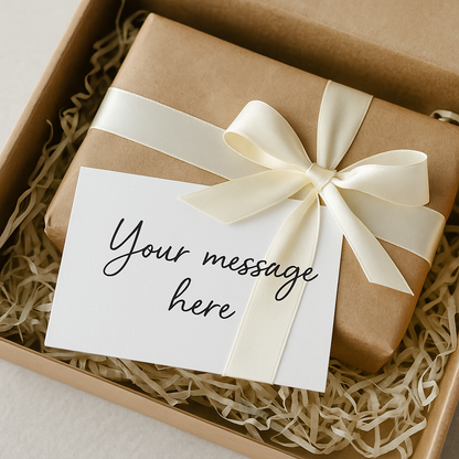 Add Handwritten Card – Personalized Note with Your Gift