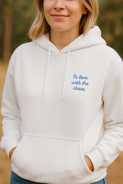 Left Sleeve Quote Hoodie