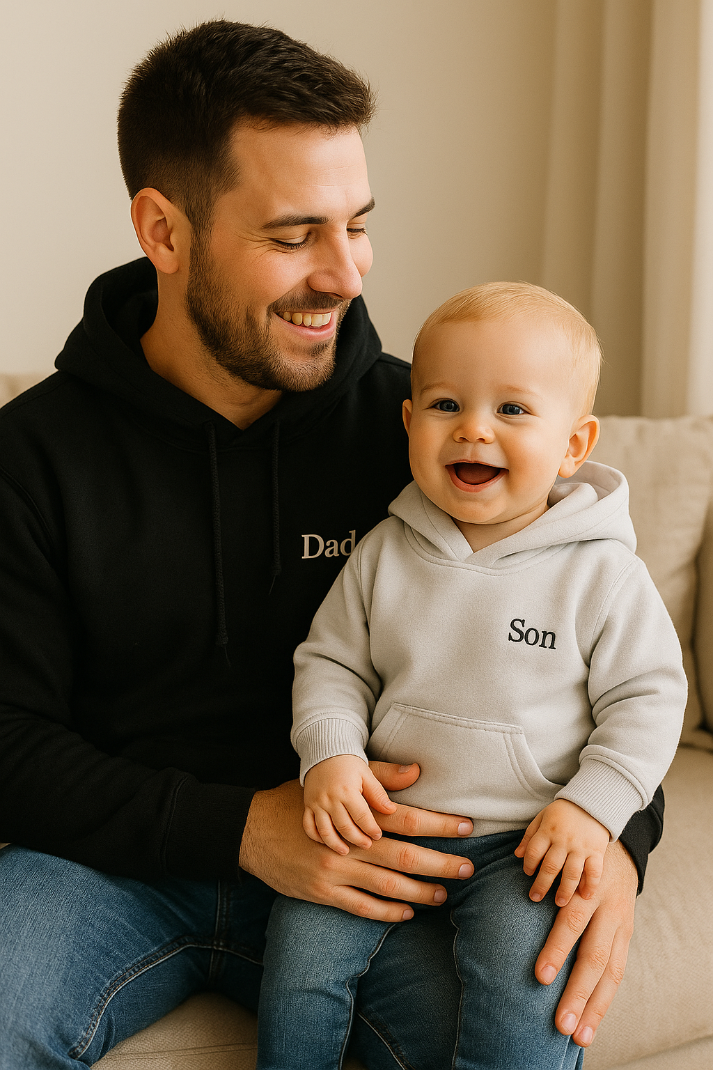 Daddy & Me Hoodie Set