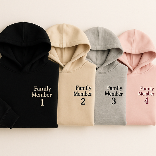 Family Number Hoodie