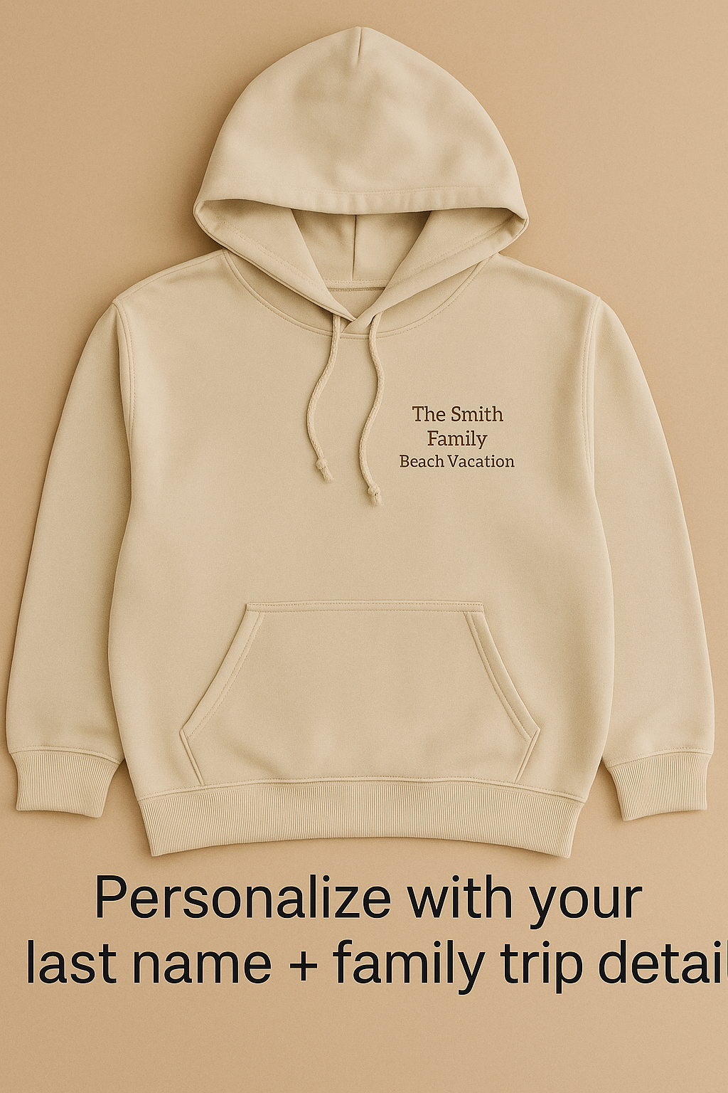 Family Name Travel Hoodie