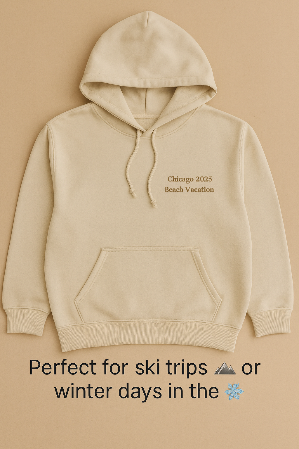 Family Vacation Hoodie – Destination + Year