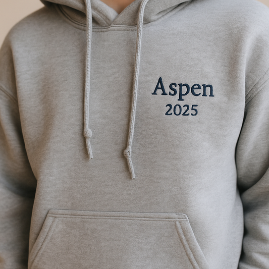 Family Vacation Hoodie – Destination + Year