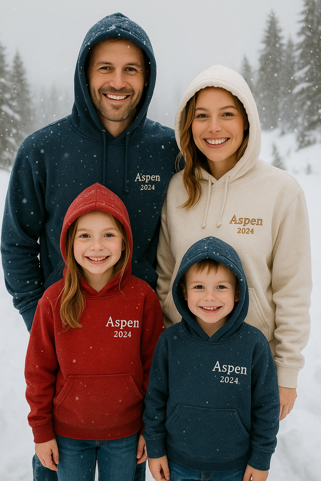 Family Vacation Hoodie – Destination + Year