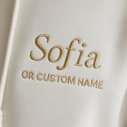 Matching Couple Name Hoodies