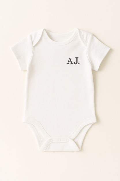Baby Initials Bodysuit