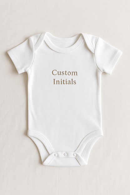 Baby Initials Bodysuit