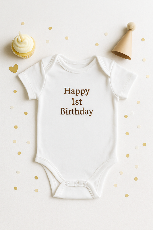 Baby Birthday Bodysuit