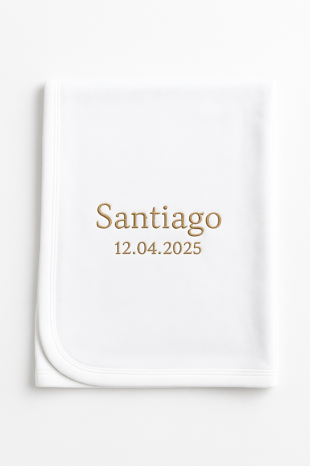 Baby Name + Date Blanket