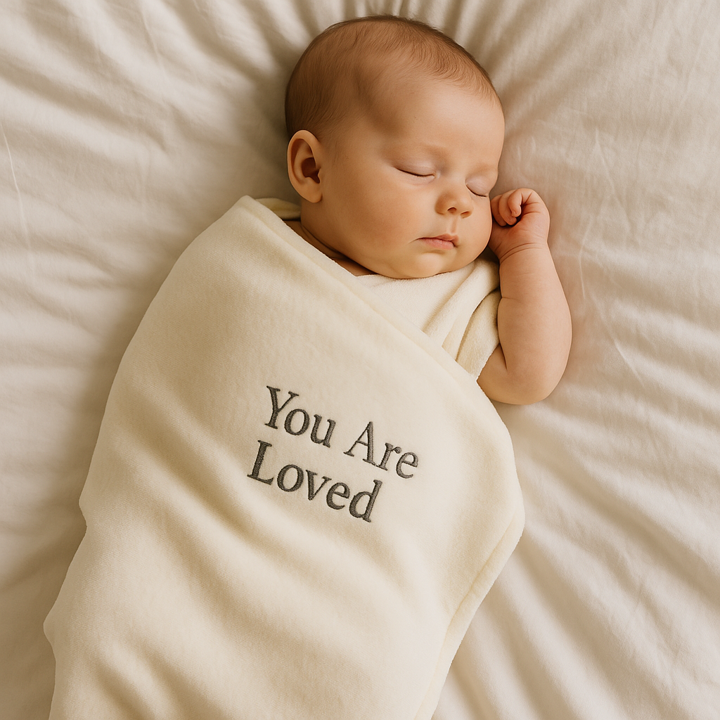 Keepsake Blanket with Quote