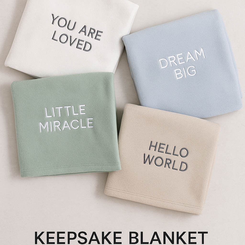 Keepsake Blanket with Quote
