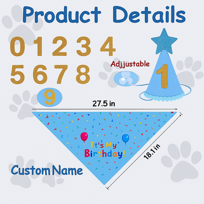 Dog Birthday Party Set