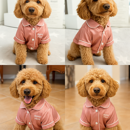 Custom Silk Dog Pajamas