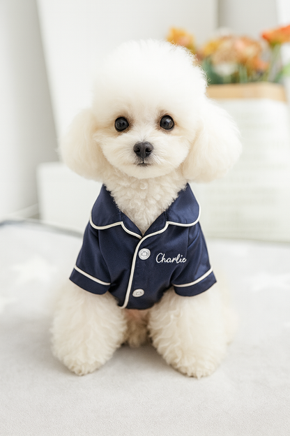 Custom Silk Dog Pajamas