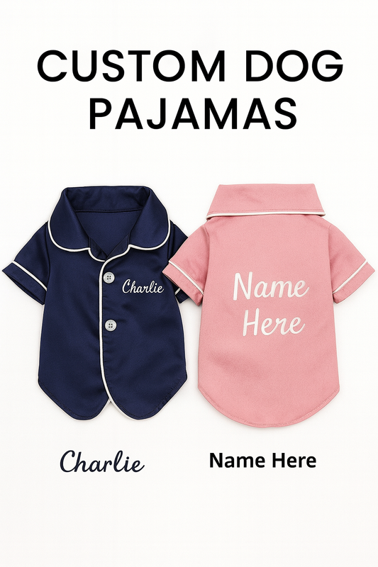 Custom Silk Dog Pajamas