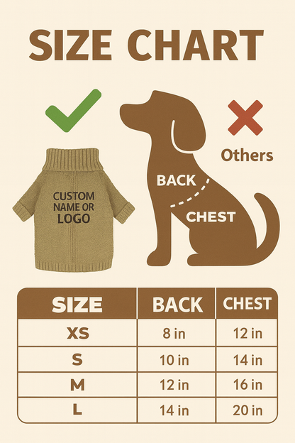 Sage Knit Dog Sweater