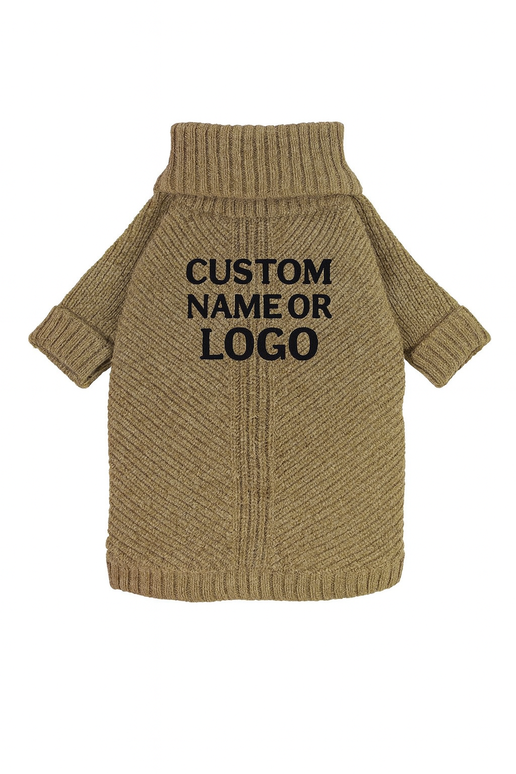 Sage Knit Dog Sweater